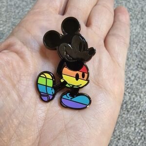 Disney Mickey Mouse Rainbow Pin